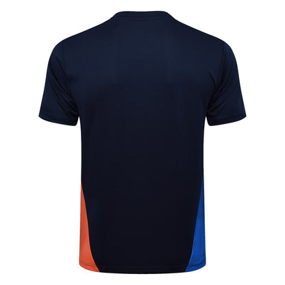 Ensemble Maillot Short Marseille OM Homme 2025 2026 Bleu Foncé | Foot Sport