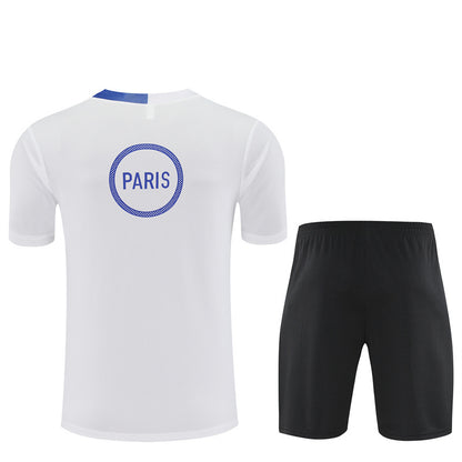 Ensemble Maillot Short PSG Homme/Enfant 2025 2026 Blanc | Foot Sport
