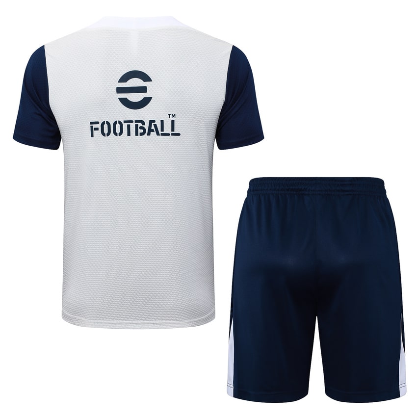 Ensemble Maillot Short PSG Homme 2025 2026 Blanc Bleu | Foot Sport