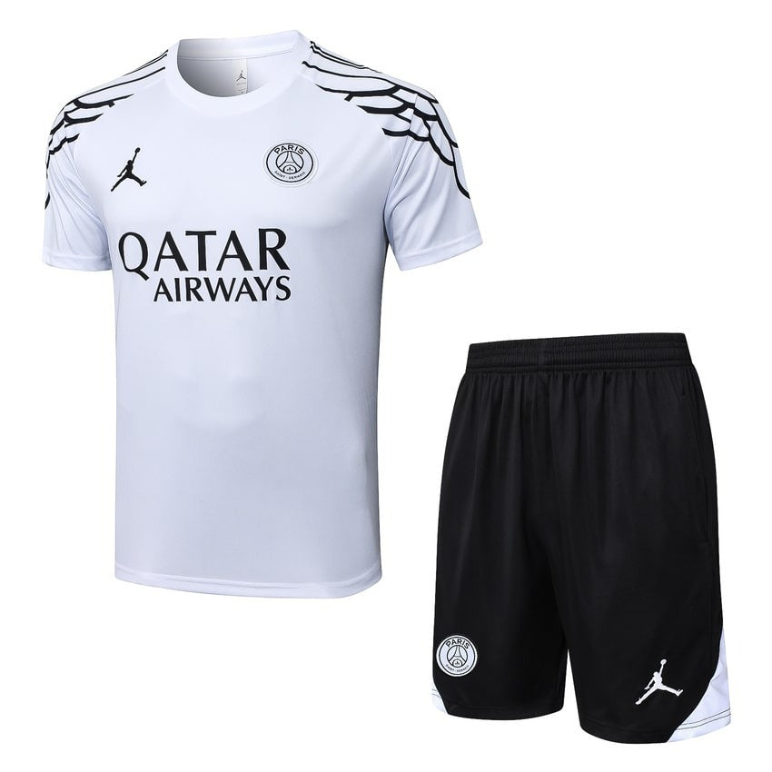 Ensemble-Maillot-Short-PSG-2025-2026-Blanc-Clair-1