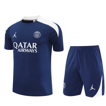Ensemble Maillot Short PSG Homme/Enfant 2025 2026 Bleu Blanc | Foot Sport