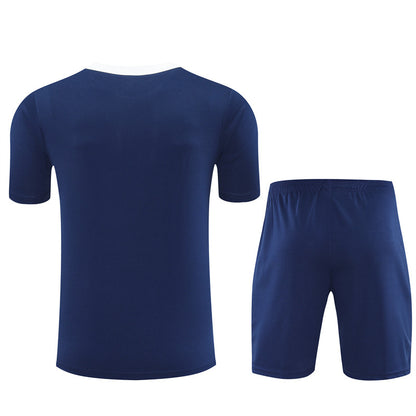 Ensemble Maillot Short PSG Homme/Enfant 2025 2026 Bleu Blanc | Foot Sport