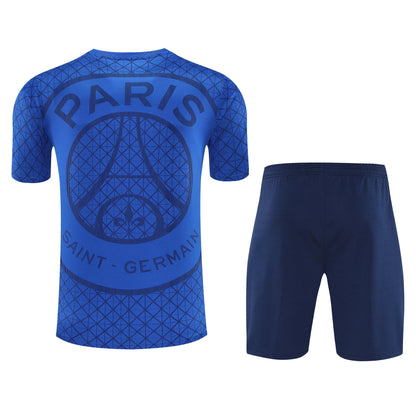 Ensemble-Maillot-Short-PSG-2025-2026-Bleu-Motif-2