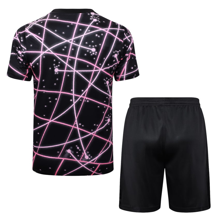 Ensemble Maillot Short PSG Homme 2025 2026 Bleu Rose | Foot Sport