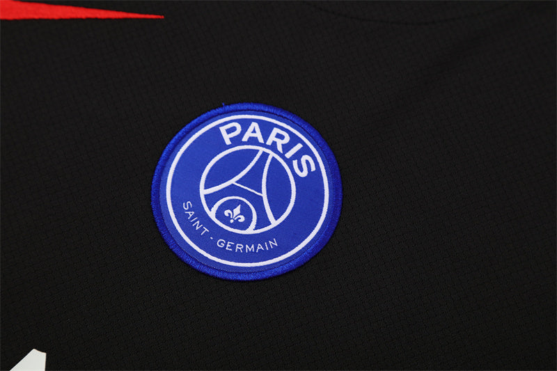 Ensemble Maillot Short PSG Homme/Enfant 2025 2026 Noir | Foot Sport
