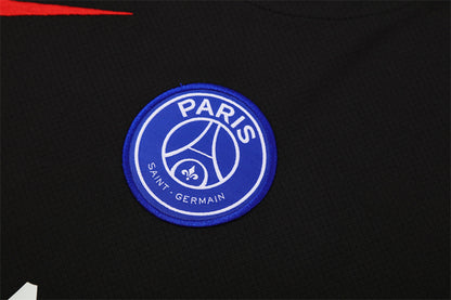 Ensemble Maillot Short PSG Homme/Enfant 2025 2026 Noir | Foot Sport