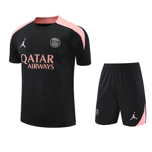 Ensemble-Maillot-Short-PSG-2025-2026-Noir-Rose-1-1