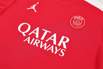 Ensemble Maillot Short PSG Homme/Enfant 2025 2026 Rouge Bleu | Foot Sport