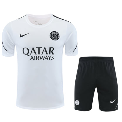 Ensemble-Maillot-Short-PSG-2026-2027-Blanc-Noir-1