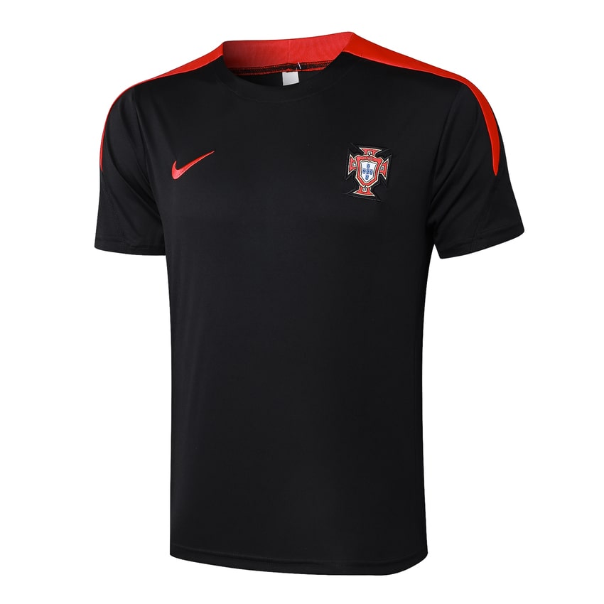 Ensemble Maillot Short Portugal Homme 2024 2025 Noir | Foot Sport