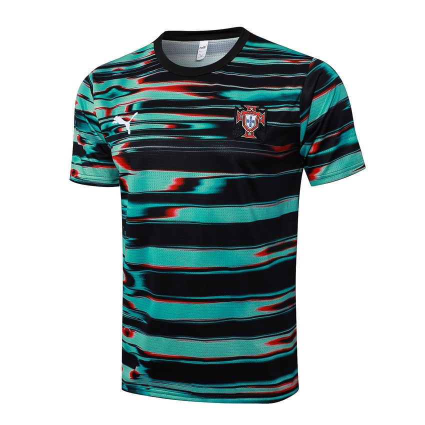 Ensemble Maillot Short Portugal Homme 2024 2025 Vert Noir | Foot Sport