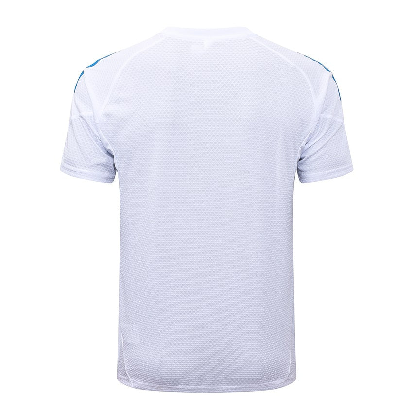 Conjunto de camiseta corta blanca y azul del Real Madrid 2025-2026 para hombre | Fútbol