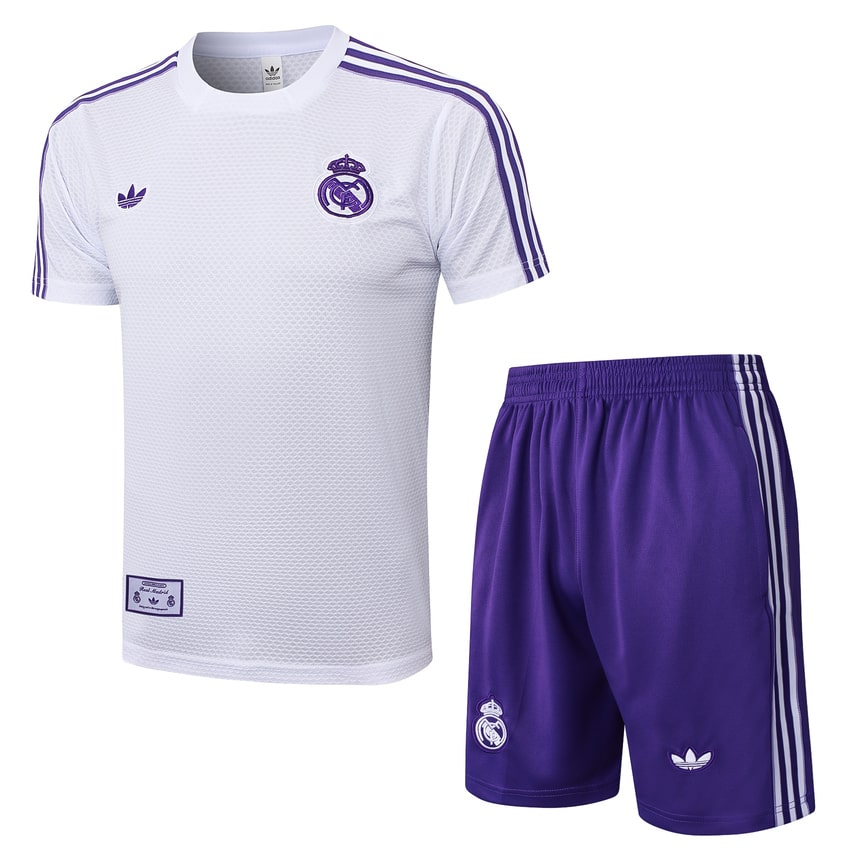 Ensemble-Maillot-Short-Real-Madrid-2025-2026-Blanc-Violet-1