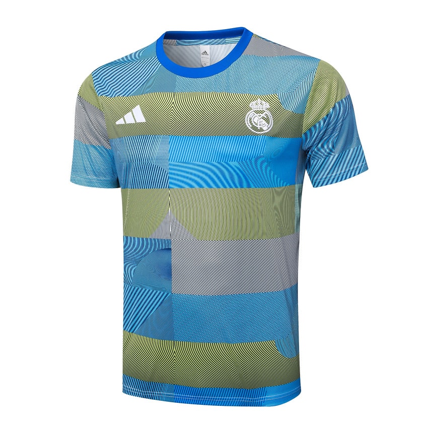 Conjunto de camiseta y pantalón corto azul y amarillo del Real Madrid para hombre/niño 2025-2026 | Fútbol