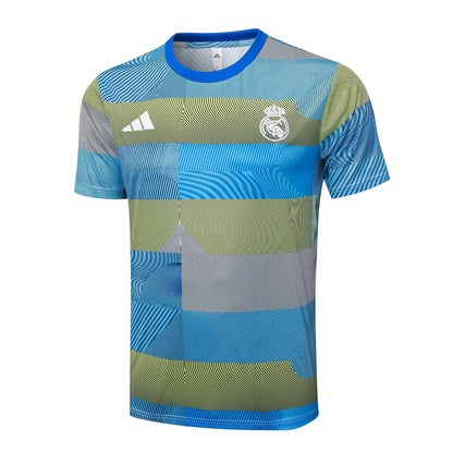 Ensemble Maillot Short Real Madrid Homme/Enfant 2025 2026 Bleu Jaune | Foot Sport