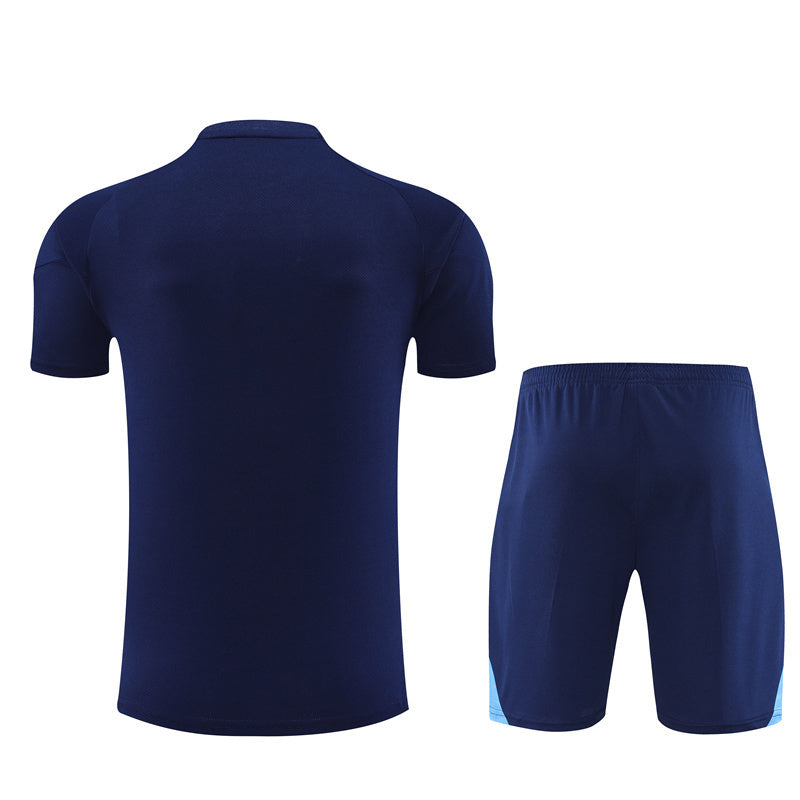 Ensemble Maillot Short Real Madrid Homme/Enfant 2025 2026 Bleu Royal | Foot Sport