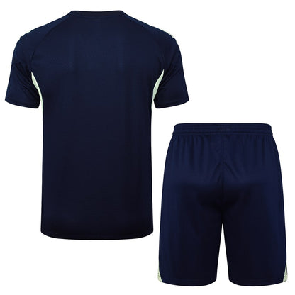 Ensemble Maillot Short Real Madrid Homme/Enfant 2025 2026 Bleu Sombre | Foot Sport