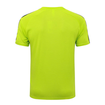 Ensemble Maillot Short Real Madrid Homme/Enfant 2025 2026 Jaune Foncé | Foot Sport