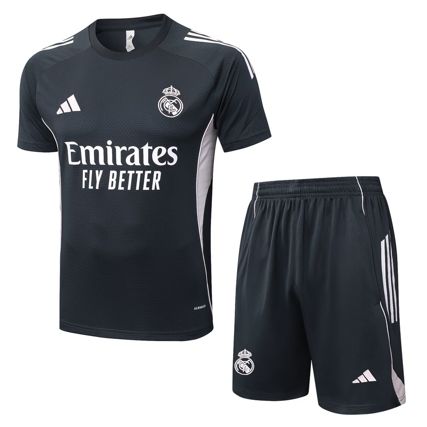 Ensemble-Maillot-Short-Real-Madrid-2025-2026-Noir-Clair-1
