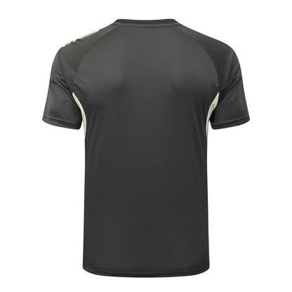 Ensemble Maillot Short Real Madrid Homme/Enfant 2025 2026 Noir Jaune | Foot Sport