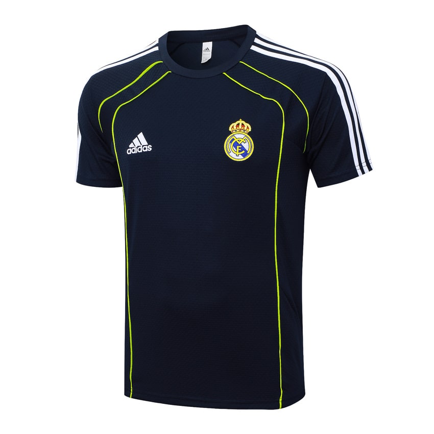 Conjunto de camiseta y pantalón corto negro del Real Madrid 2025-2026 para hombre/niño | Fútbol