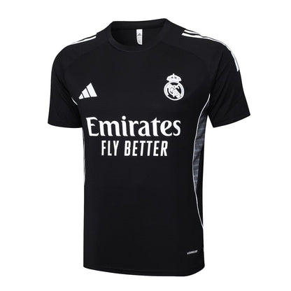 Ensemble Maillot Short Real Madrid Homme/Enfant 2025 2026 Noir Sombre | Foot Sport
