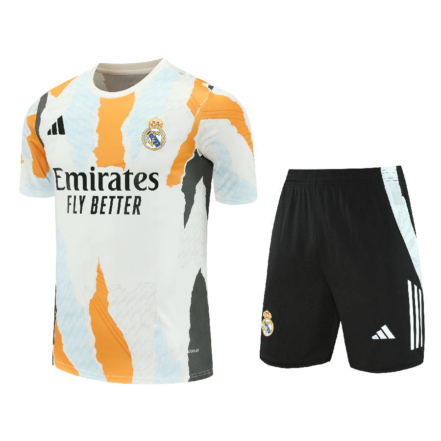 Ensemble-Maillot-Short-Real-Madrid-2025-2026-Orange-1