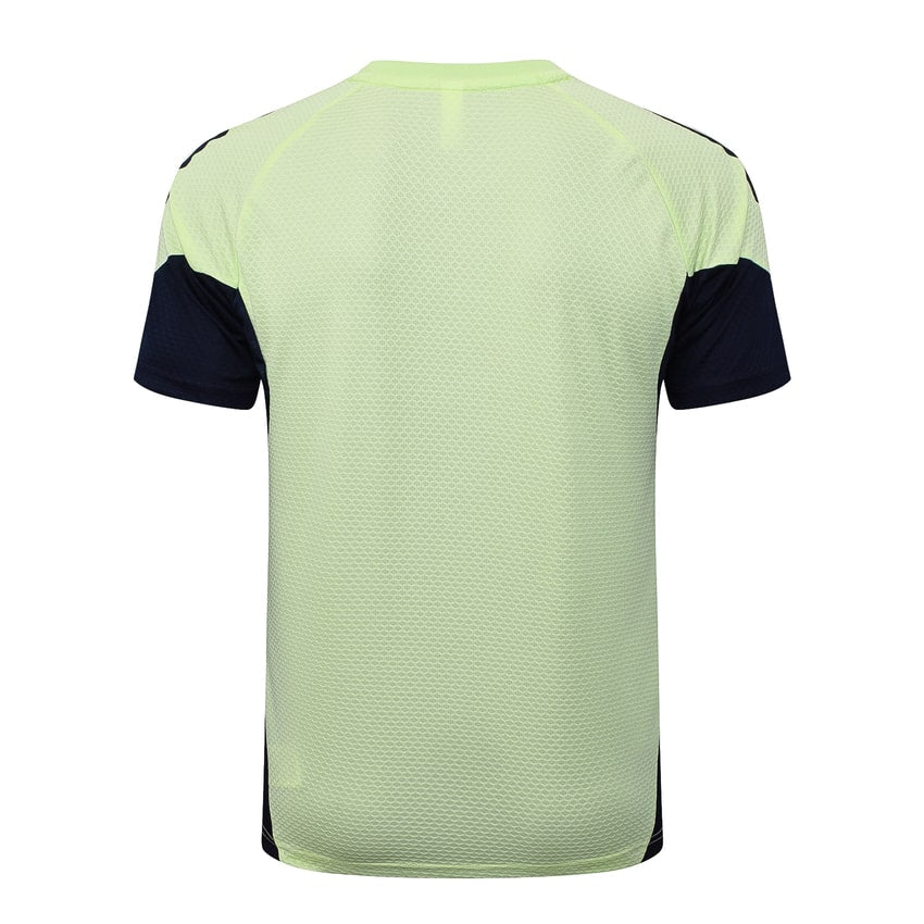 Conjunto de camiseta y pantalón corto verde claro del Real Madrid para hombre/niño 2025-2026 | Fútbol
