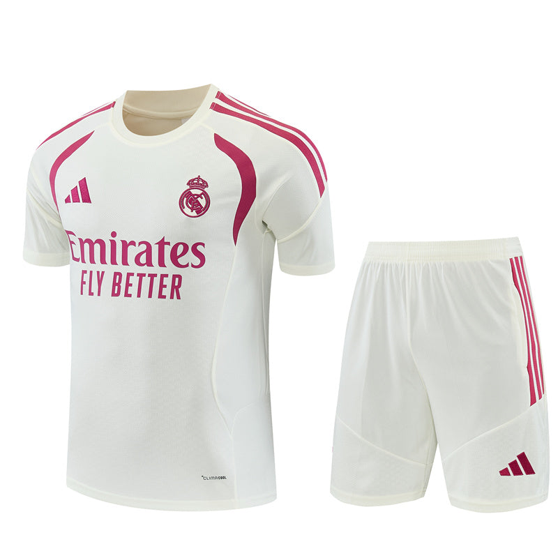 Ensemble-Maillot-Short-Real-Madrid-2026-2027-Beige-1
