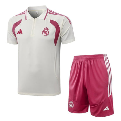 Ensemble-Maillot-Short-Real-Madrid-2026-2027-Beige-Rose-1