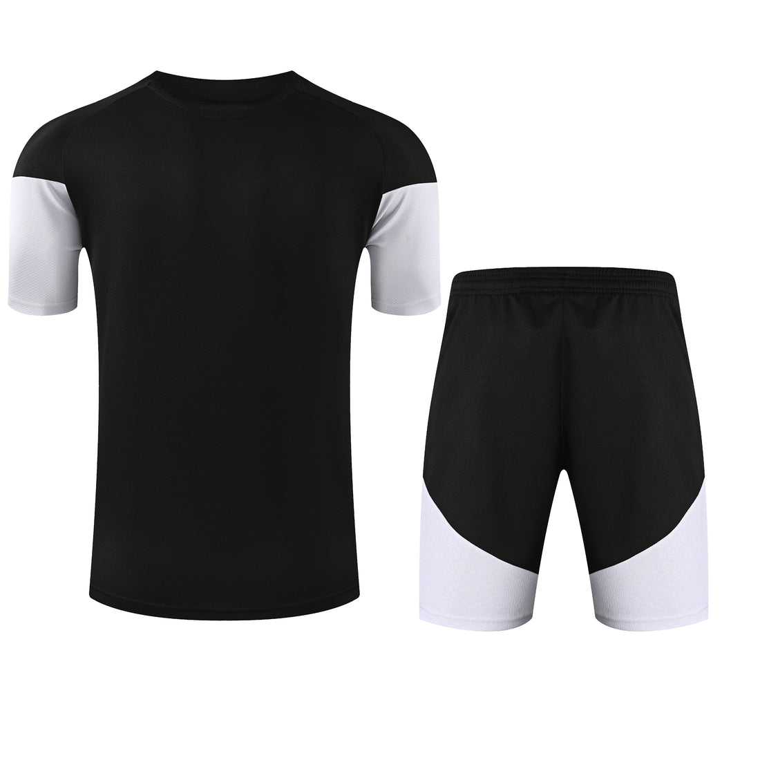 Ensemble-Maillot-Short-Real-Madrid-2026-2027-Noir-Blanc-2