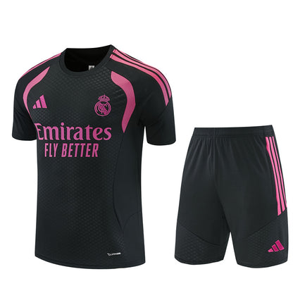 Ensemble-Maillot-Short-Real-Madrid-2026-2027-Noir-Fuchsia-1