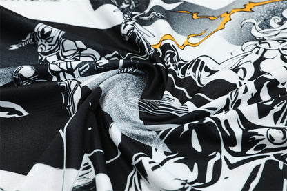 Ensemble-Maillot-Short-Real-Madrid-Marvel-2025-2026-Jaune-Blanc-4