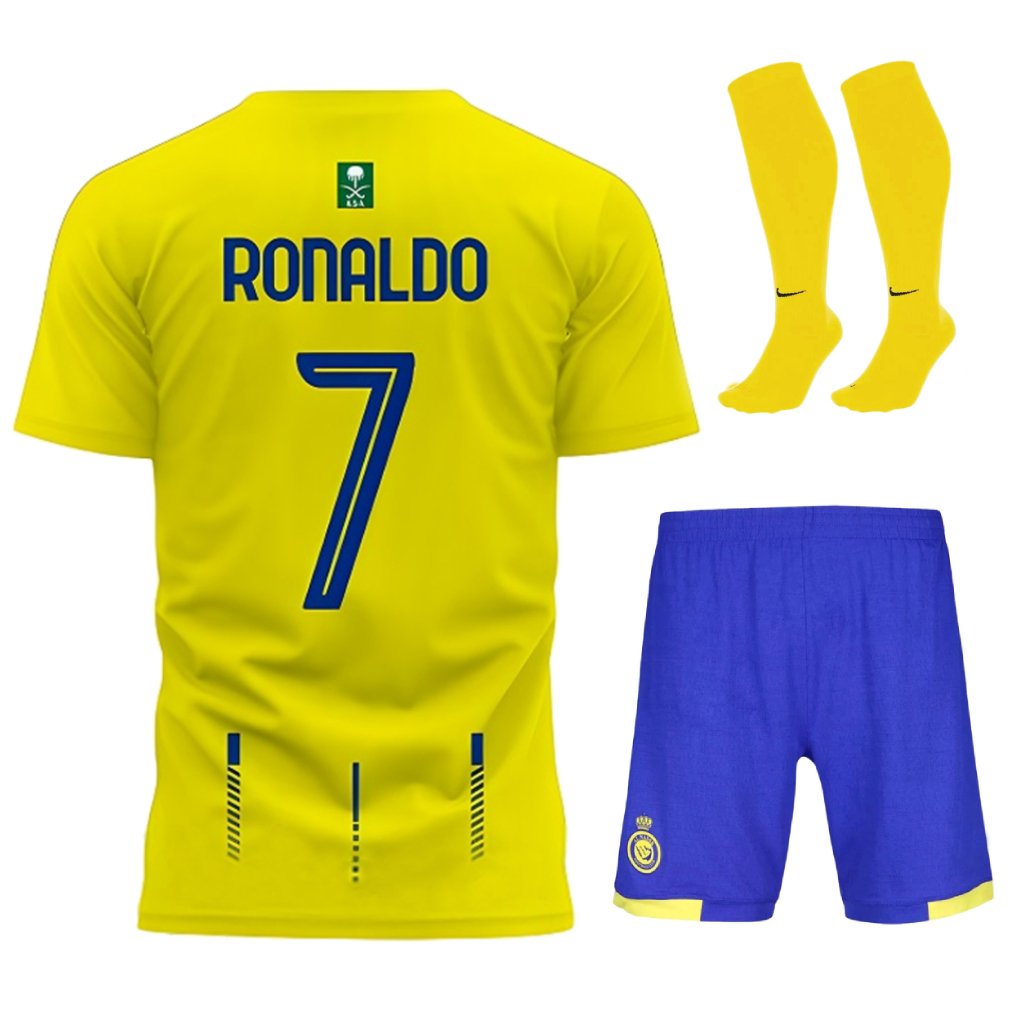 Maillot Ronaldo Al Nassr Kit Enfant 2023-2024 | Foot Sport