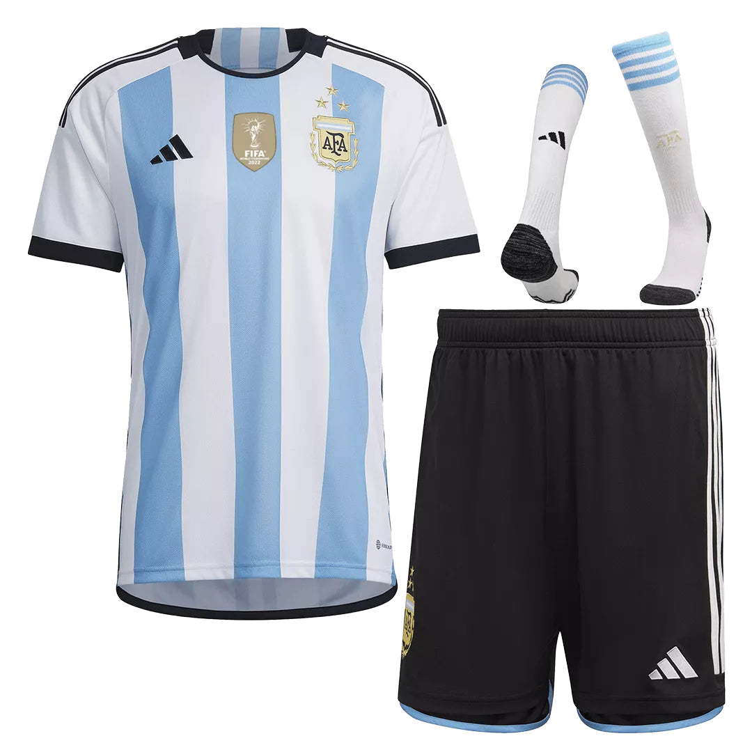 MAILLOT-ARGENTINE-3-ETOILES-ENFANT-DOMICILE-2022-2023