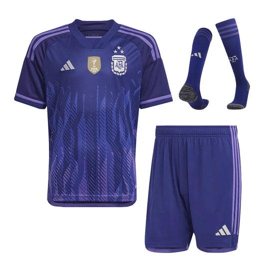 Maillot Argentine 3 étoiles Enfant Coupe Du Monde 2023 - Foot Sport