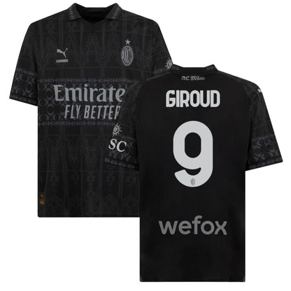 Maillot Milan AC Fourth X Pleasures Homme 2024 Noir | Foot Sport
