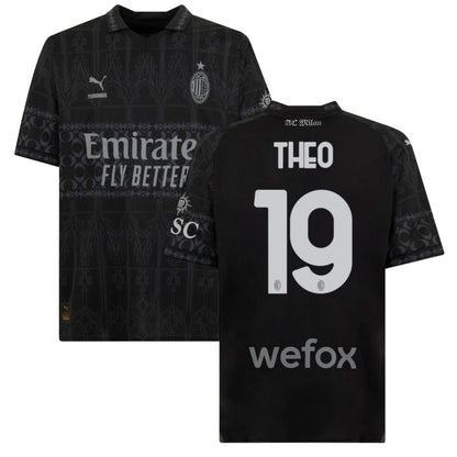 Maillot Milan AC Fourth X Pleasures Homme 2024 Noir | Foot Sport