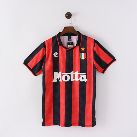 Maillot AC Milan 1993-1994 Domicile Retro Vintage Homme | Foot Sport