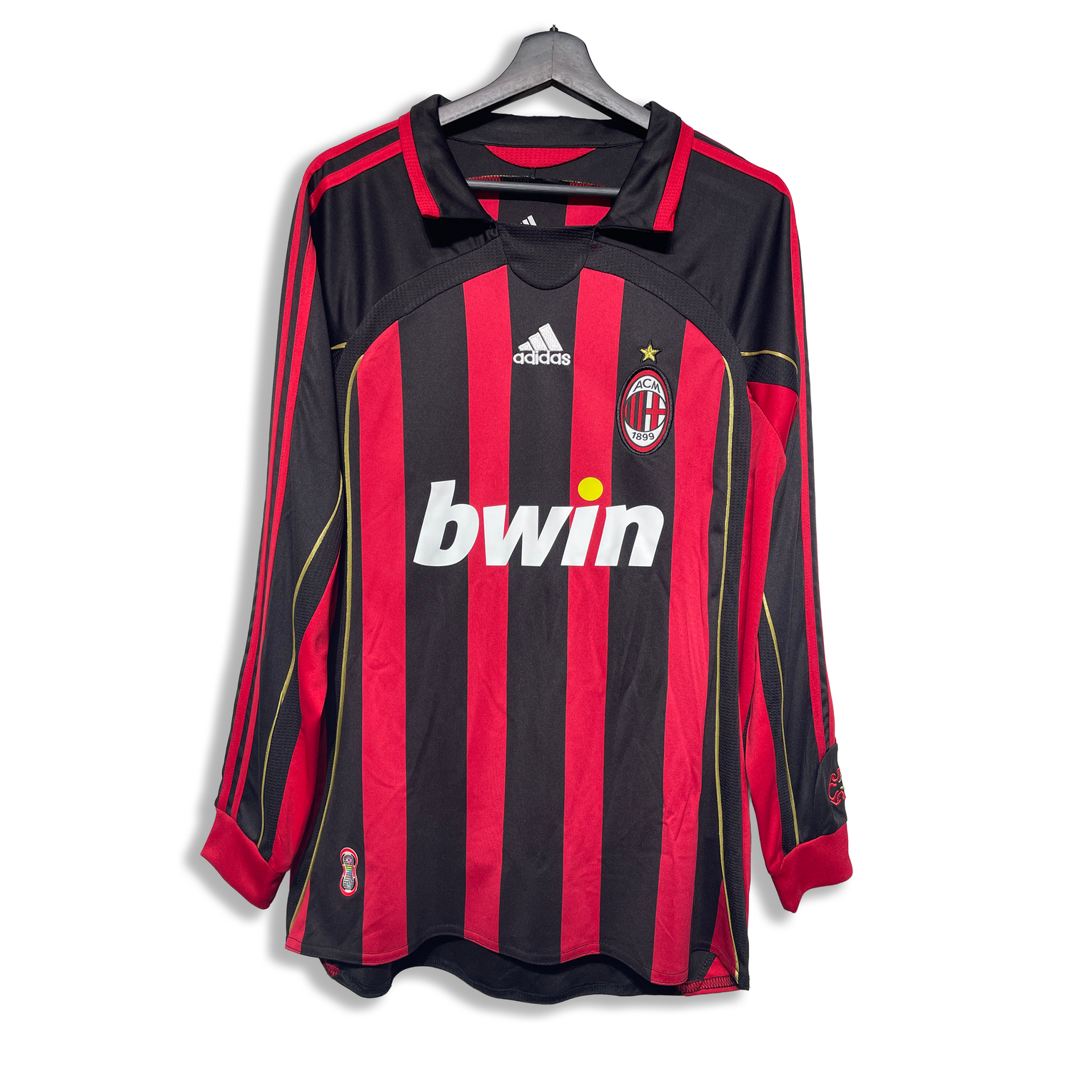 Maillot-AC-Milan-Manches-Longues-Retro-Vintage-2006-2007-Domicile-Homme-1