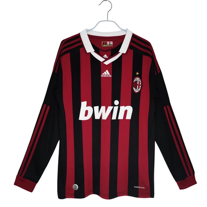 Maillot-AC-Milan-Manches-Longues-Retro-Vintage-2009-2010-Domicile-Homme-1