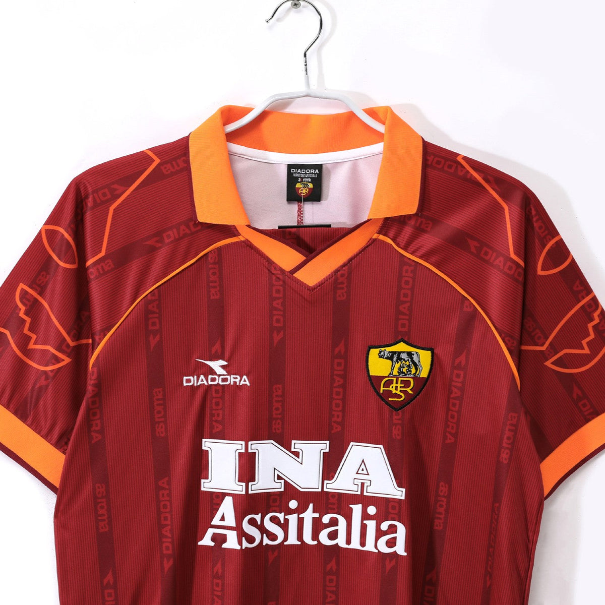 Maillot-AS-Roma-Domicile-Retro-Vintage-1999-2000-Homme-3