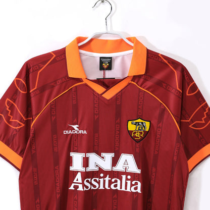 Maillot-AS-Roma-Domicile-Retro-Vintage-1999-2000-Homme-3