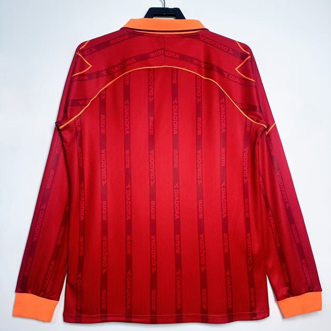 Maillot-AS-Roma-Manches-Longues-Retro-Vintage-1999-2000-Domicile-Homme-2