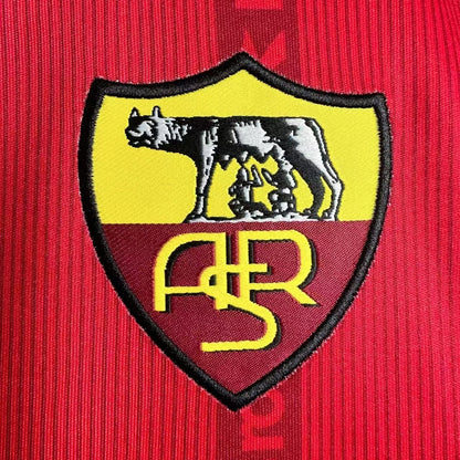 Maillot-AS-Roma-Manches-Longues-Retro-Vintage-1999-2000-Domicile-Homme-3