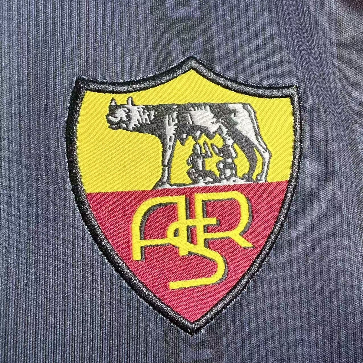 Maillot-AS-Roma-Manches-Longues-Retro-Vintage-1999-2000-Exterieur-Homme-3