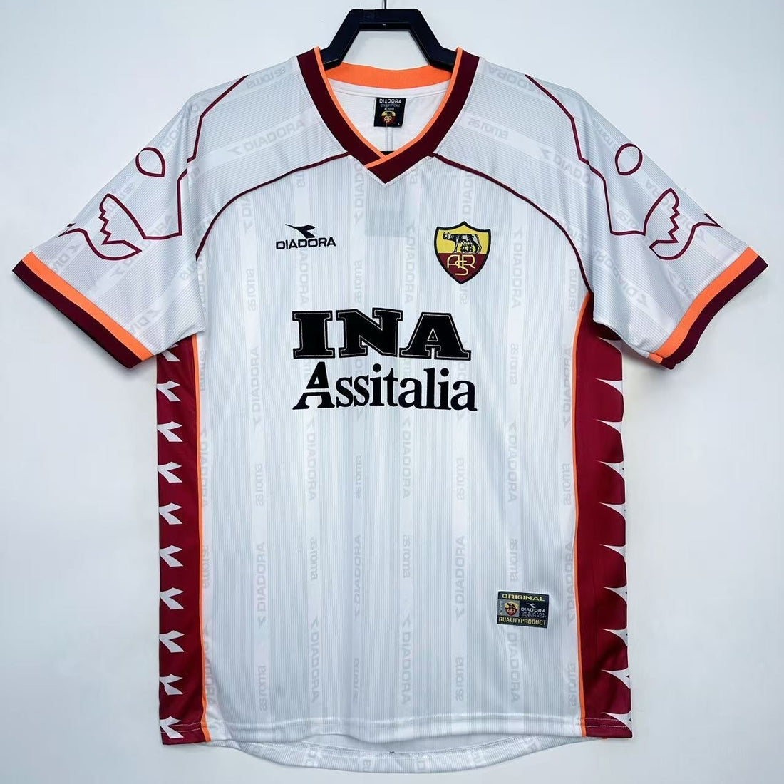 Maillot-AS-Roma-Retro-Vintage-1999-2000-Exterieur-Homme-1