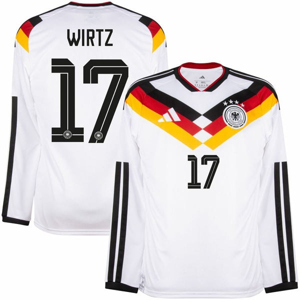 Wirtz Germany Men's Long Sleeve Home Jersey 2026 2027 – Foot Sport