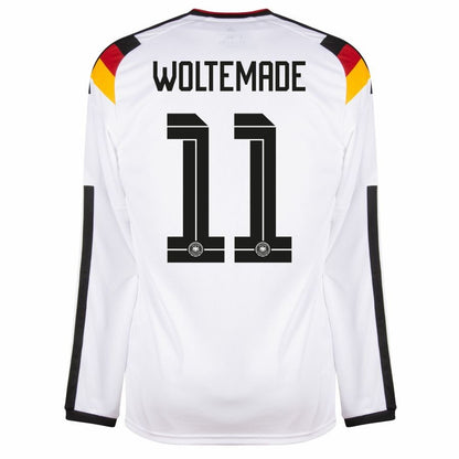 Maillot-Allemagne-Domicile-2026-2027-Manches-Longues-Woltemade-2