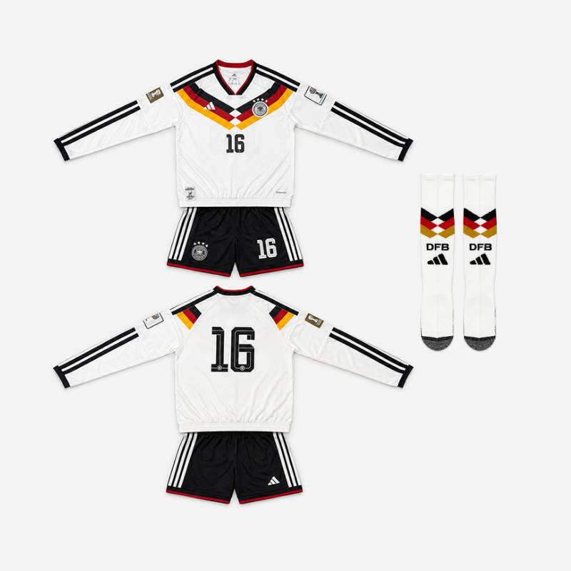 Maillot-Allemagne-Manches-Longues-Kit-Enfant-Domicile-2026-2027-1